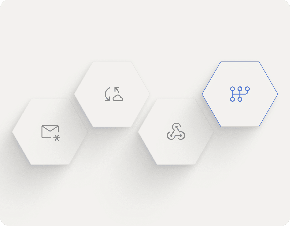 An invoice entering H6 from connected finance systems
